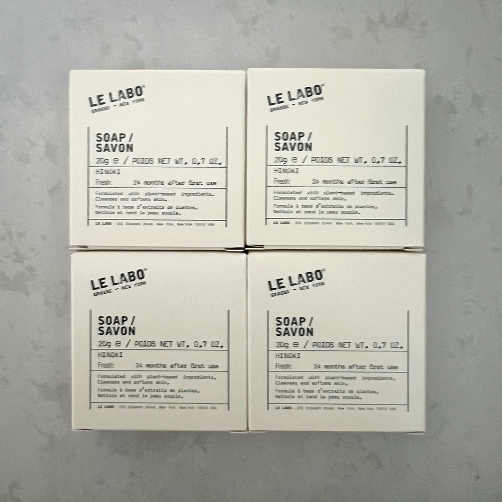 Le Labo Hinoki Wash Bars (4)
